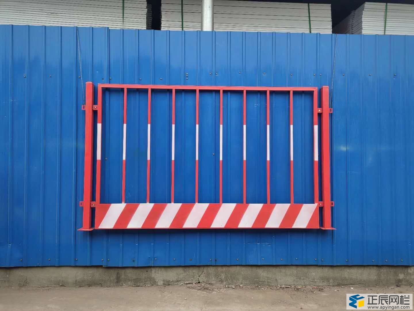 基坑防护栏图片